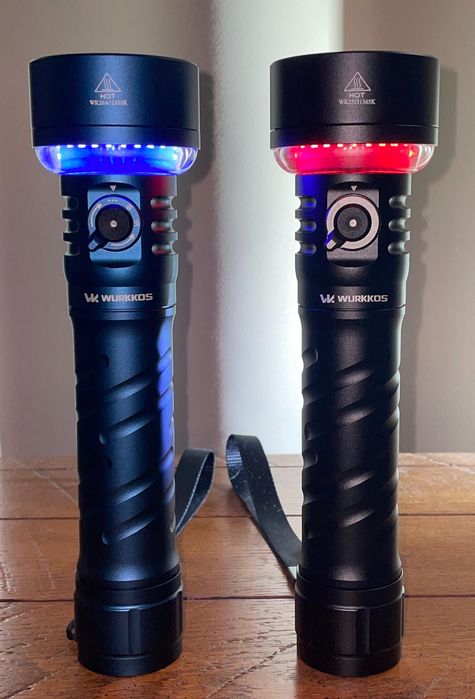 Wurkkos TS27 ліхтарик багаторежимний 3200 люменів  15000 mAh LiFePO4