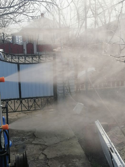 Оприскувач високого тиску. Безвентеляторні форсунки. Садовий. Польовий