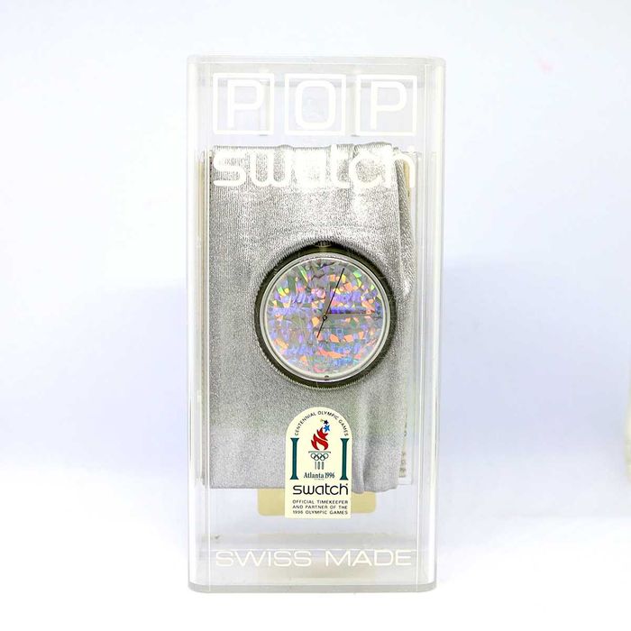 Vendo relógio Swatch original - PMK114 Pop Mirror - em estado novo