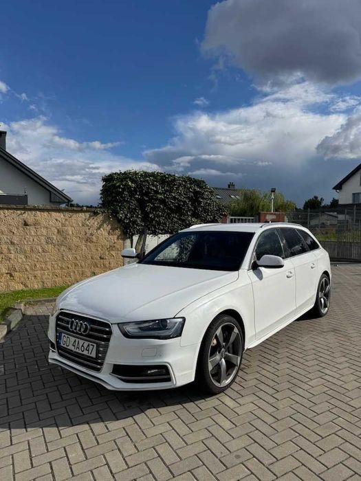 Audi S4 , 3.0 V6 , 2013 r. Biały