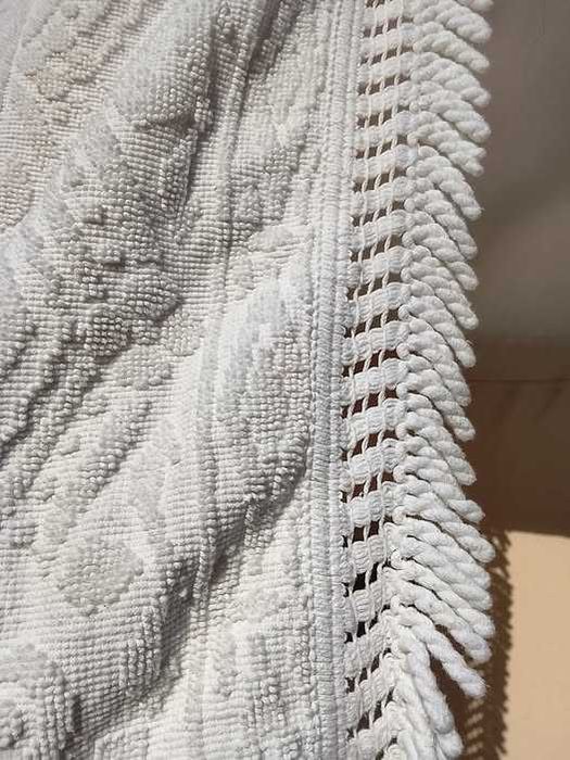 TOALHA DE MESA DE ALGODÃO TRICOTADO ARTESANAL