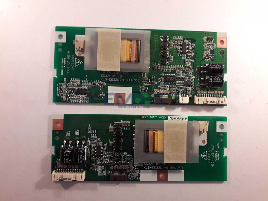 6632l-0211e 6632l-0212e placas de inverter master e slave