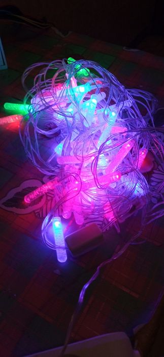 Гирлянда новогодняя с удлинителем