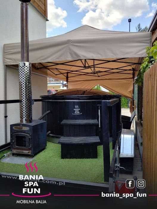 Bania Balia Jacuzzi Spa Ruska Bania, Namiot, Masaż - wynajem