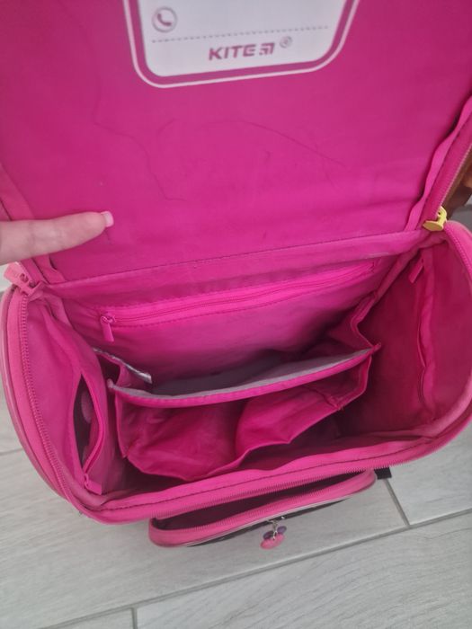 Рюкзак шкільний каркасний Kite Education Hearts K22-501S-4  для дівчин