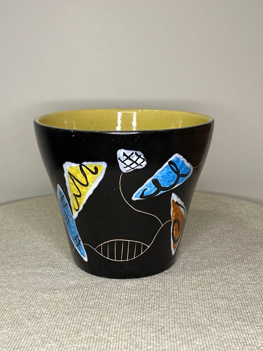 Ceramiczna donica, osłonka na kwiaty Jopeko, pikasiak. West Germany