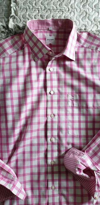 OLYMP Luxor. Super. XL/XXL. Kołnierzyk 45.