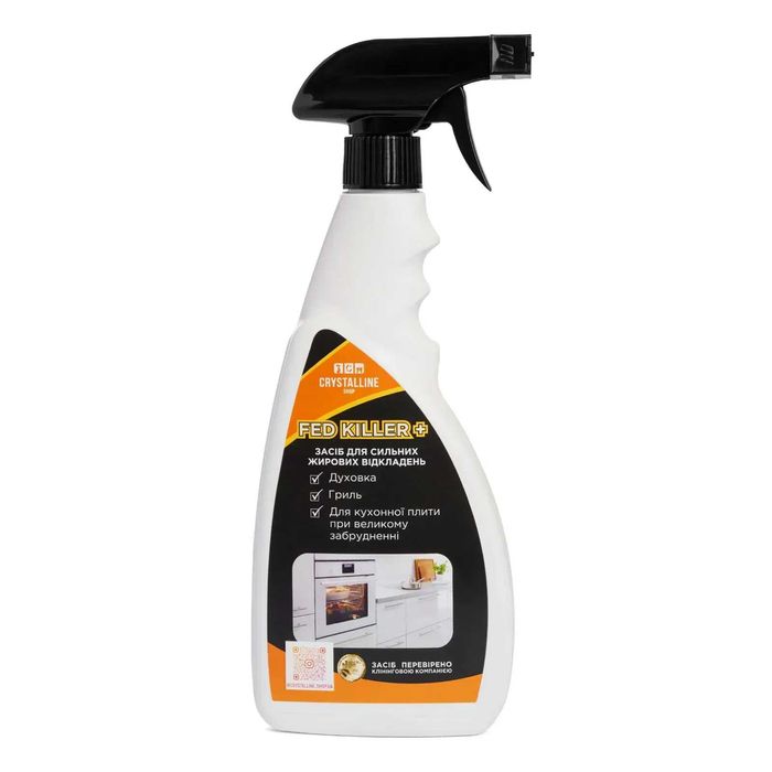 Засіб для видалення жиру та нагарів Fed killer+, 500 мл