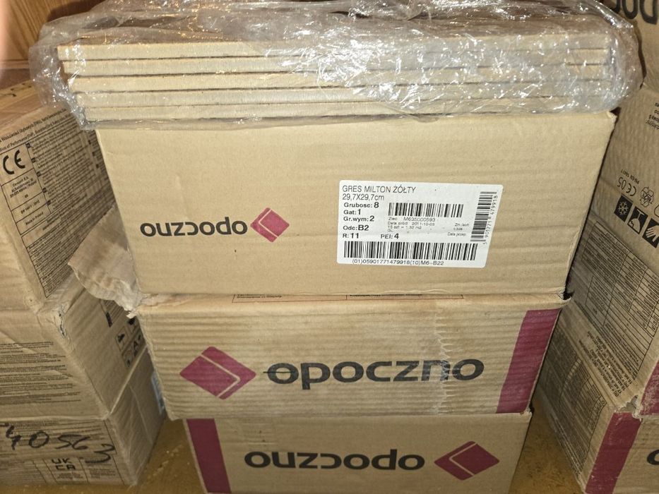 Opoczno Milton gres 30x30 R11 – balkon taras schody + stopnice