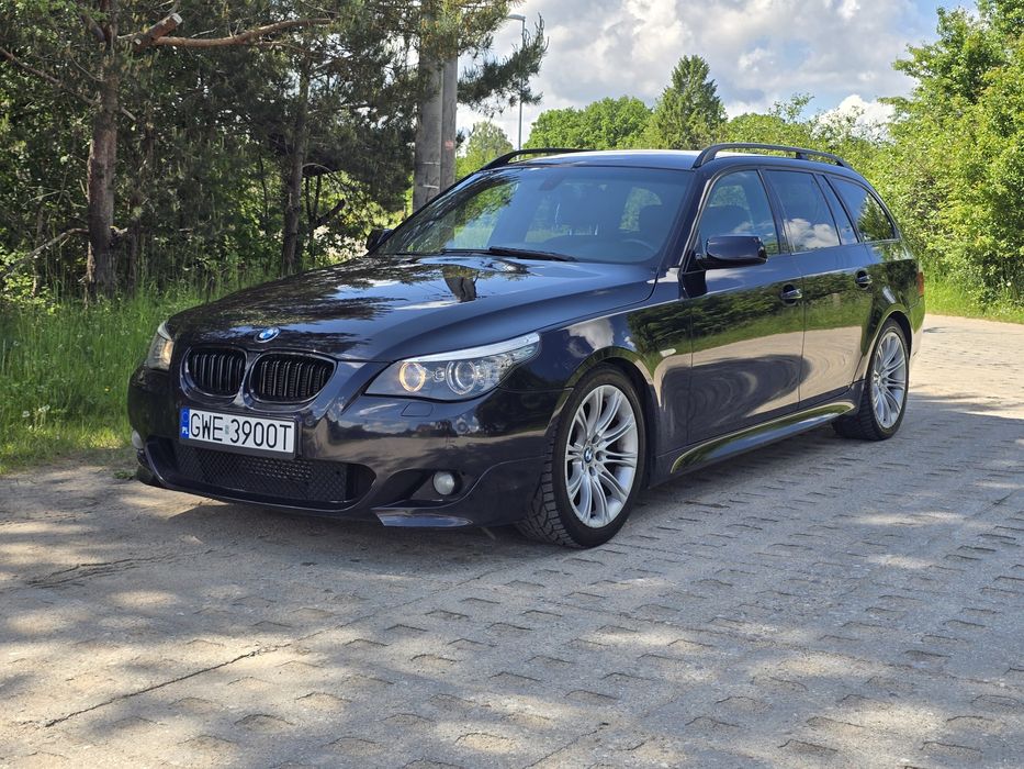 Bmw E61 530d 235km lift 2008r, Mpakiet, edition, automat, doinwestowany, ładny