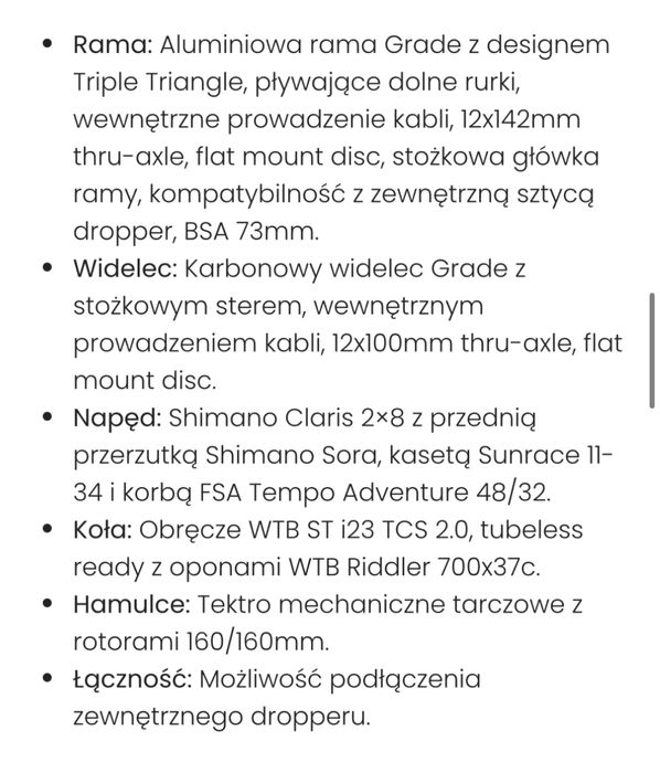 Gravel GT Grade Elite