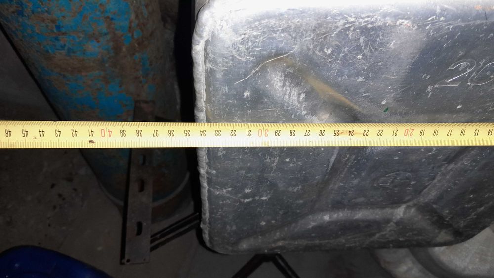 Канистра алюминиевая 40 литров под бензин соляру Ссср