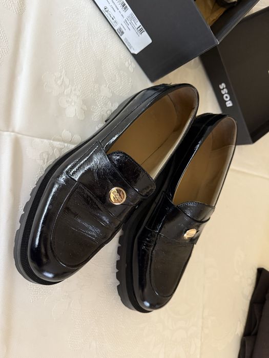 Туфлі Boss р.40 шкіра