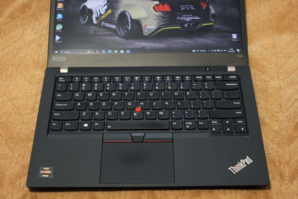 Lenovo T495/Ryzen 7 3700 8х/Radeon Vega10 2GB/16GB/SSD512/АКБ5ч/14FHD