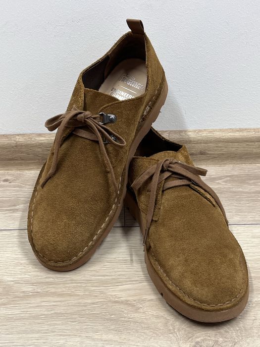 Clarks р. 41 41.5 замшеві шкіряні туфлі дизерти чоловічі коричневі