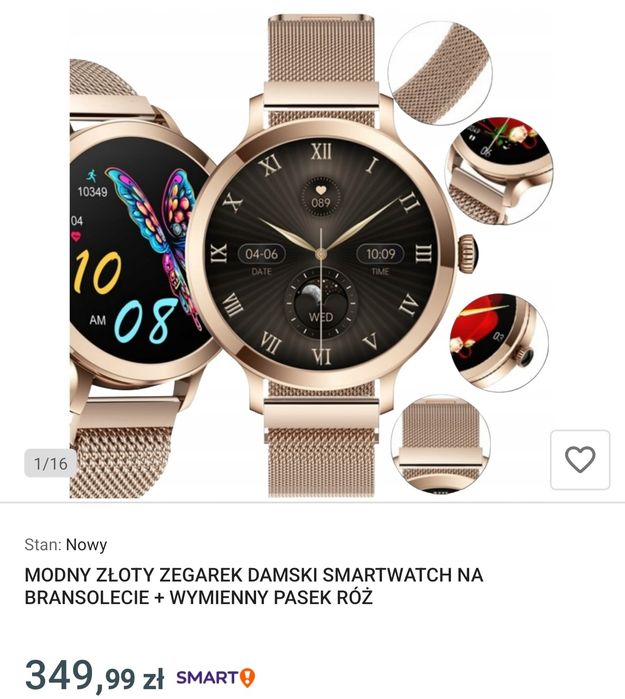 Smartwatch Efolen damski