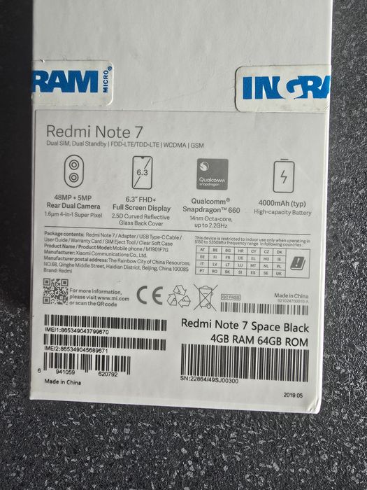 Xiaomi Redmi Note 7 Czarny