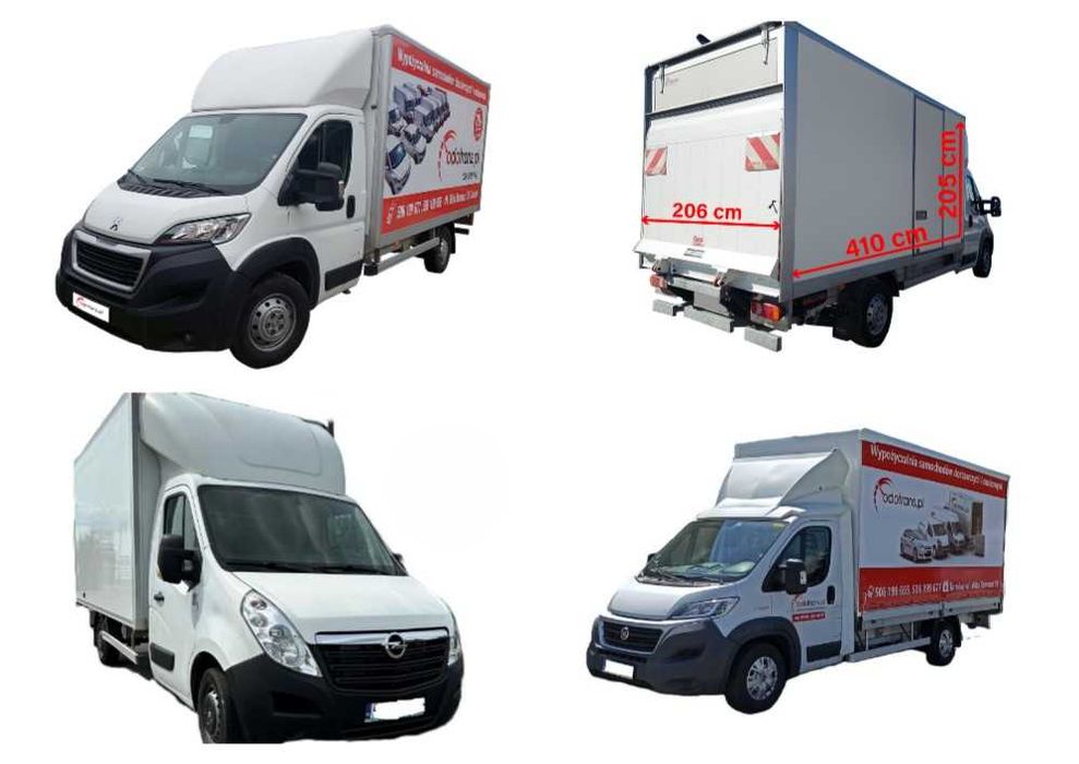 Wypożyczalnia Samochodów Dostawczych, duży wybór samochodów z hakiem