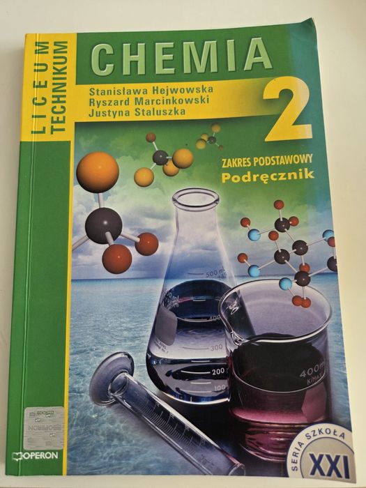 Chemia 2 liceum technikum