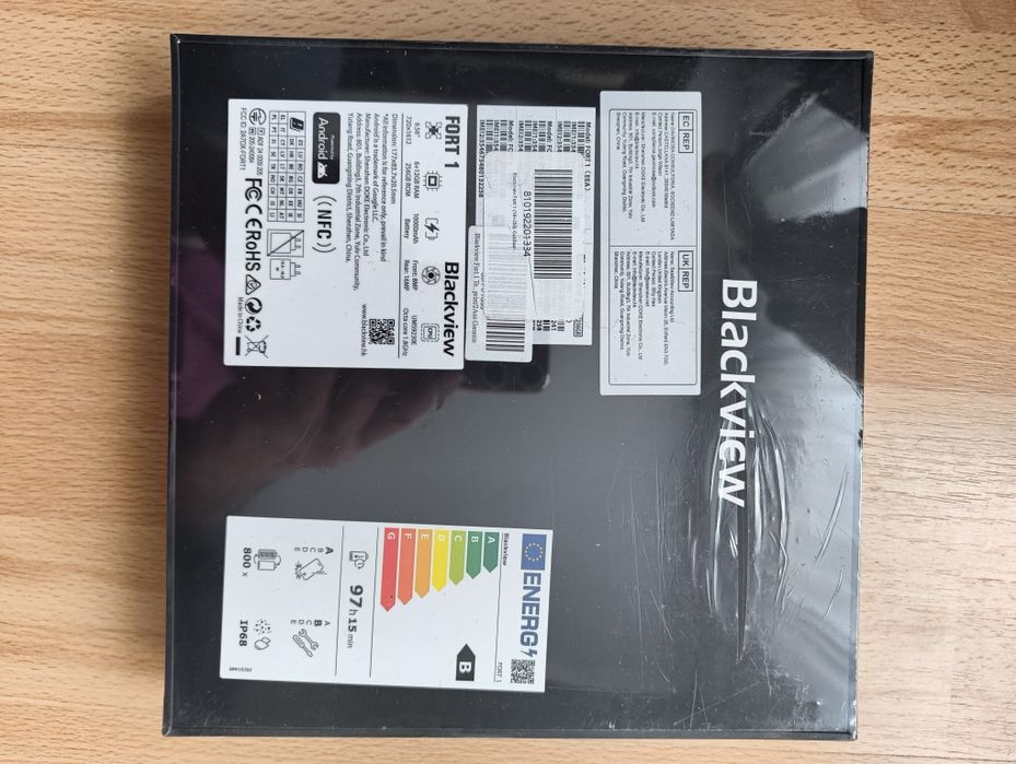 Смартфон Blackview Fort 1 6/256GB Black