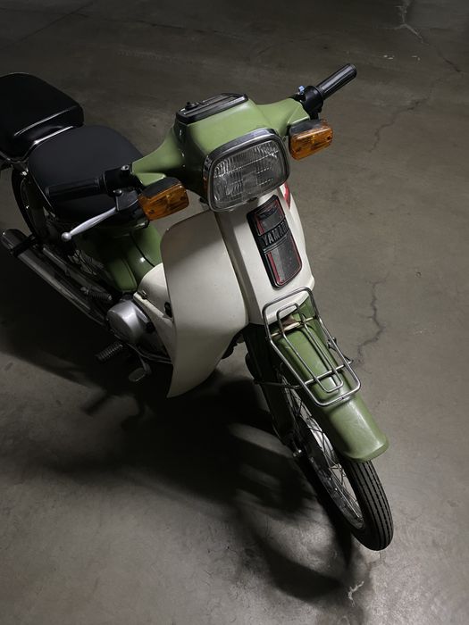 Мопед Yamaha Town Mate 50сс на номерах!