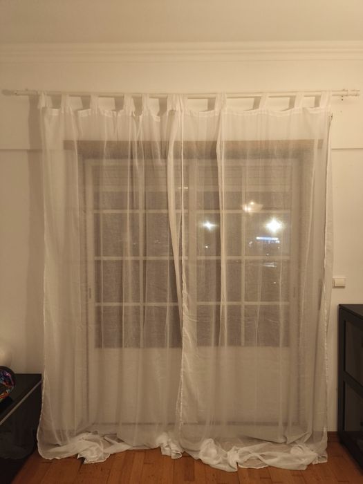 Cortinados brancos
