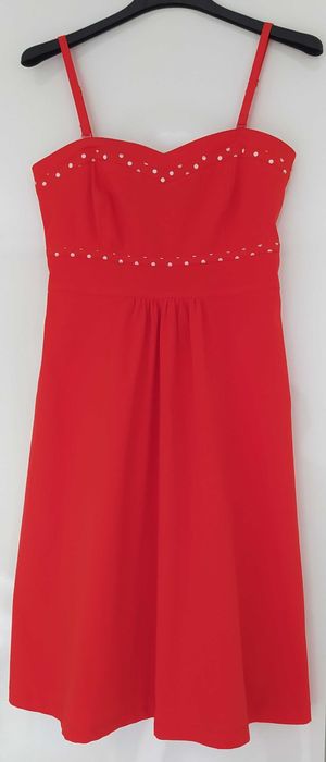 Bawełniana sukienka Cache Cache. Pomarańczowa, rozmiar 36/S.