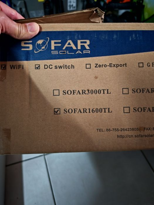 Inversor fotovoltaicos Sofar Solar 1600TL