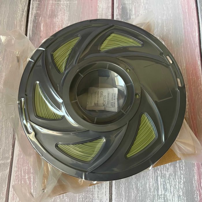 PLA пластик 1кг для 3D принтера та 3д друку. Темнозелений ПЛА філамент