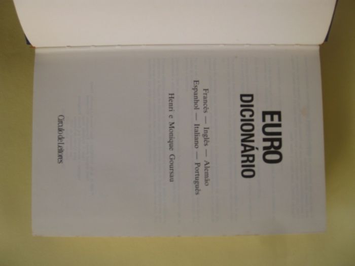 Euro Dicionário
6 Línguas