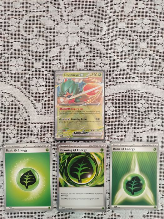 Decidueye + Energy card