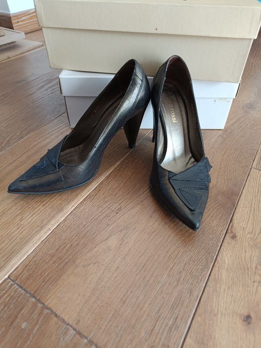 Buty skórzane Gino Rossi r.37