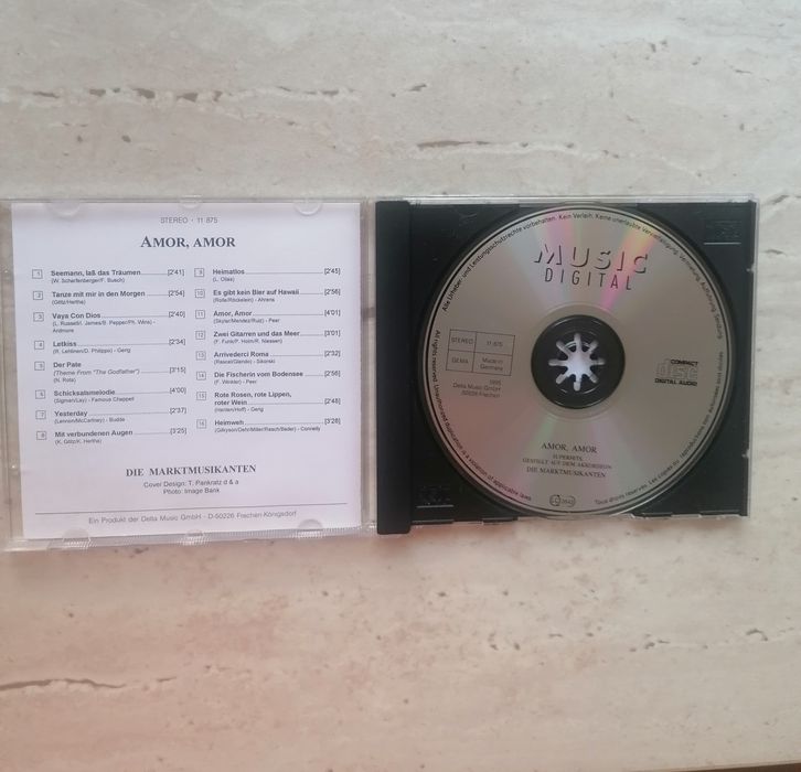 płyta CD Amor, Amor