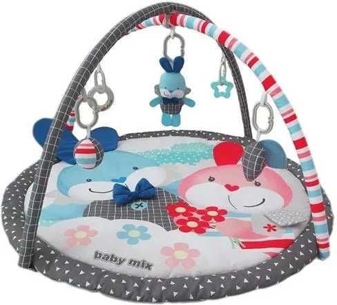 Baby Mix Mata edukacyjna Króliczki przyjaciele