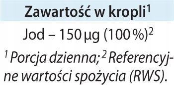jod w kroplach 20 ml - 400 porcji jodu dr. jacobs
