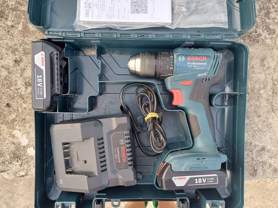 Шуруповерт Bosch GSR 185-Li