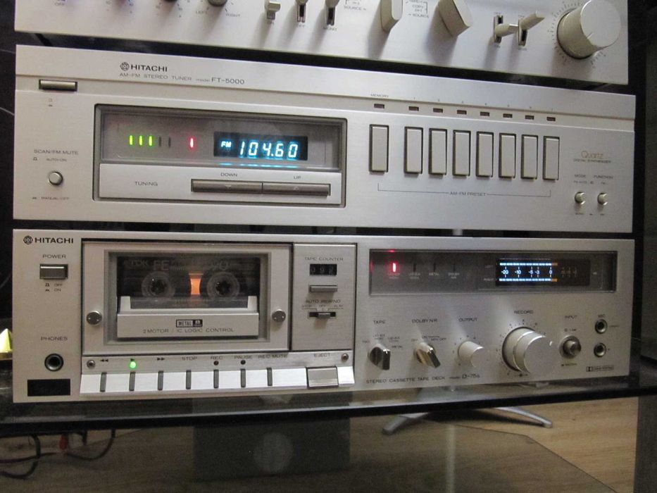 ТОПОВА Стереосистема HITACHI Mega Sound *ІДЕАЛЬНИЙ стан / СУПЕР звук