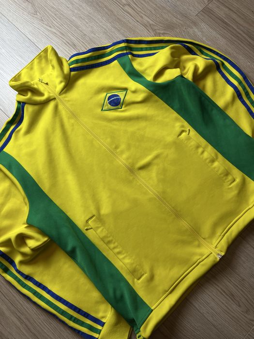 Adidas Brazil World Cup 2006 Vintage Bluza rozpinana Track Jacket
