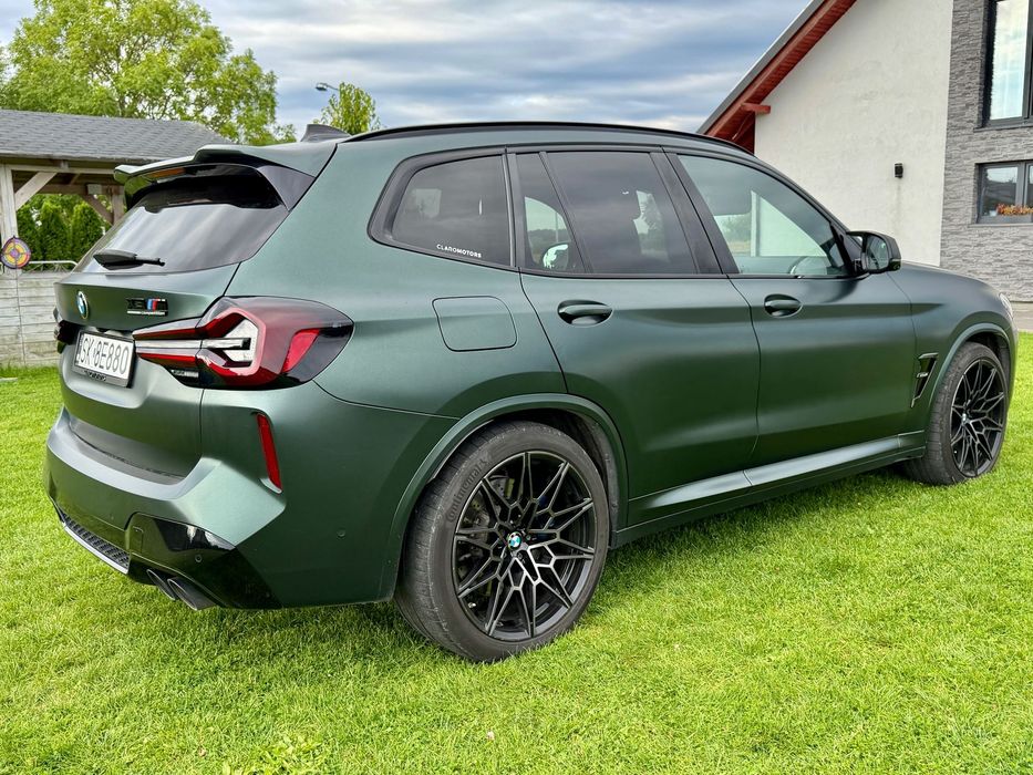 BMW X3 M Bmw x3m competition 2021 leasing cesja wykup niski przebieg 68tys.