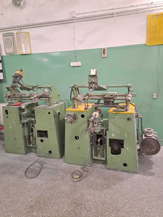 PÓŁAUTOMAT KAMMANN, TYP K10 - urządzenie do sitodruku na przedmiotach cylindrycznych i stożkowych