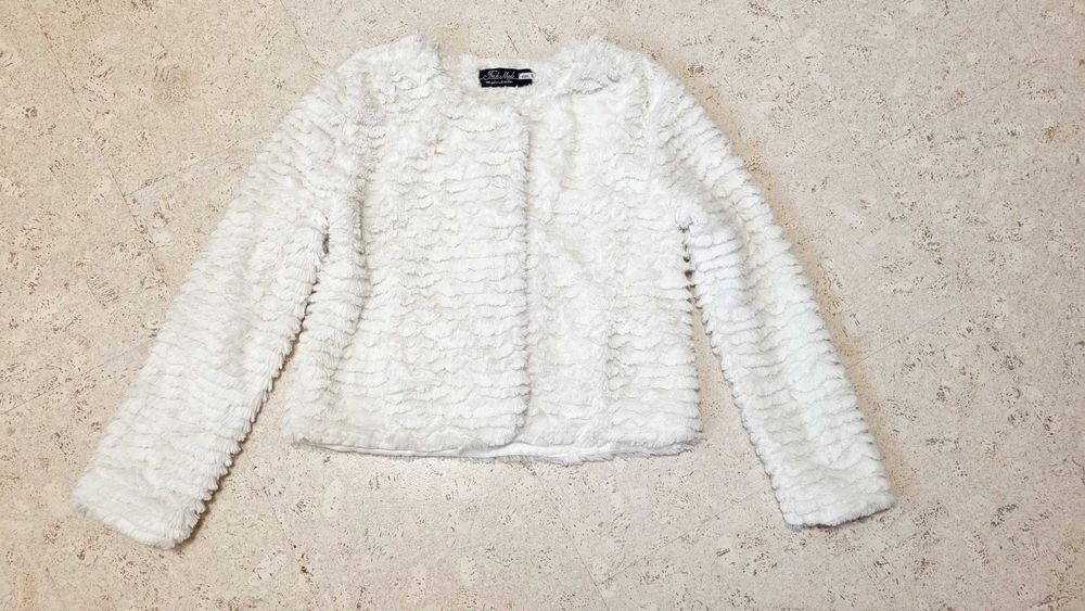 Экошуба р.M, L, белая