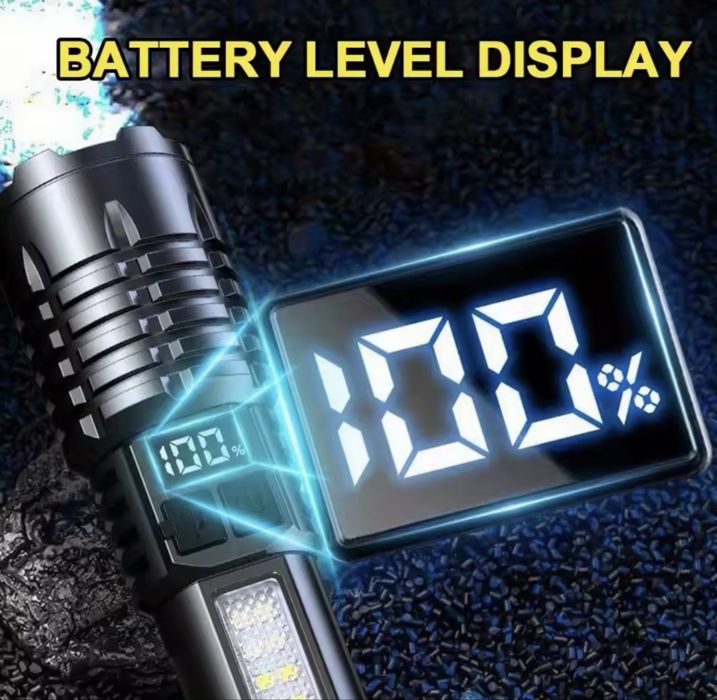 Lanterna LED com 5 modos