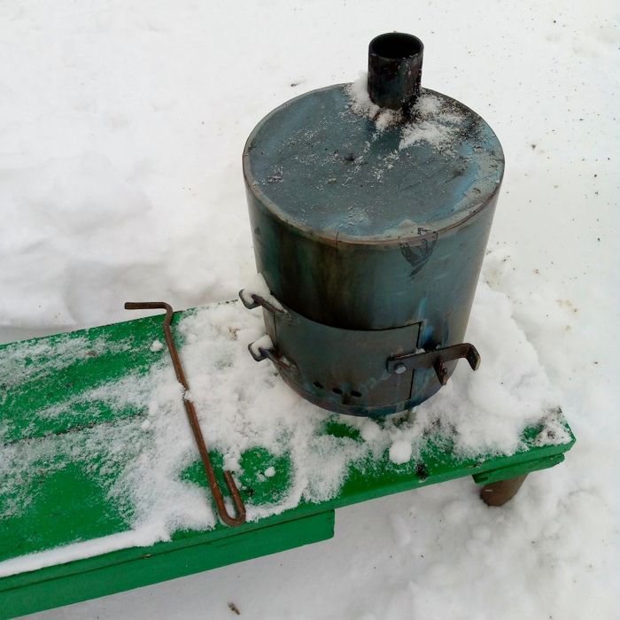 Буржуйка маленькая б/у