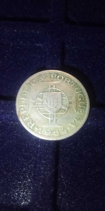 Moeda de Moçambique de 2,5 escudos de1954