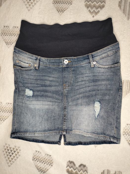 Spódniczka ciążowa jeans
