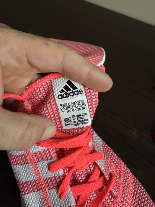Кросівки Adidas Element Refine Tricot B33357 Pink Running Shoes Розмір 45.5 на 29 см