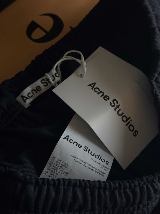ACNE STUDIOS Cotton Pants Unisex