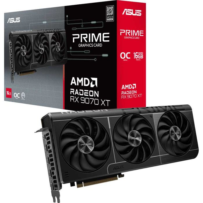 RX 9070 XT 16GB OC asus prime