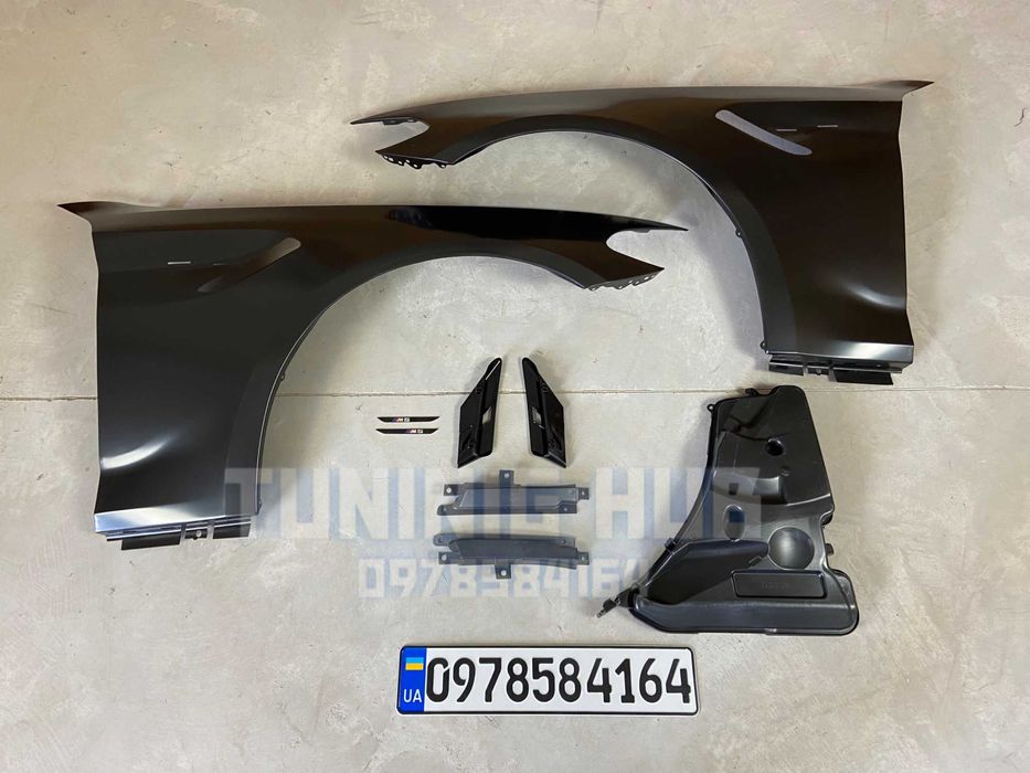 bmw g30 крила m5 f90 комплект передних крыльев BMW G30 в стиле M5 F90