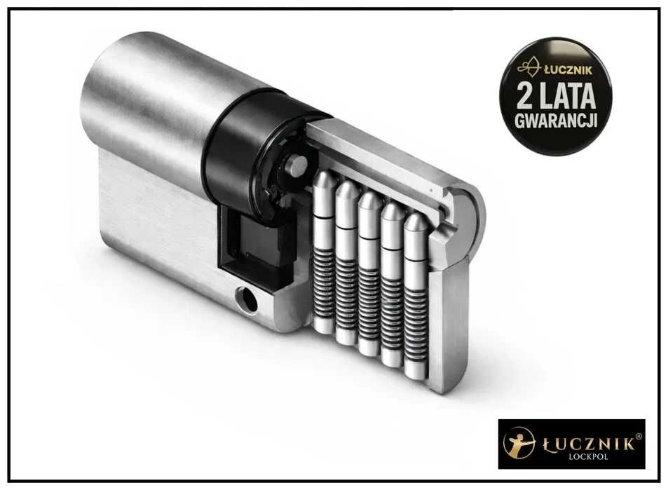 Wkładka do zamka drzwi 30-30 drzwiowa 30x30 ŁUCZNIK 3030 + 3 klucze